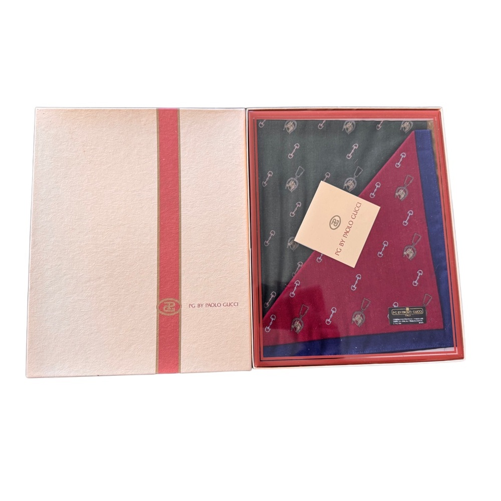 Paolo Gucci Scarfs. Two scarfs NIB-VINTAGE